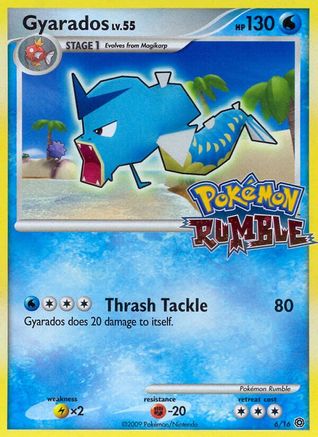 Gyarados 6/16 - Rumble - Poke-Collect