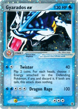 Gyarados ex 109/112 - FireRed & LeafGreen Holofoil - Poke-Collect