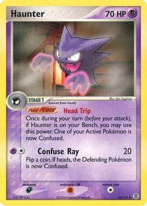 Haunter 34/112 - FireRed & LeafGreen - Poke-Collect