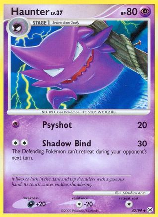Haunter (42) 42/99 - Arceus - Poke-Collect