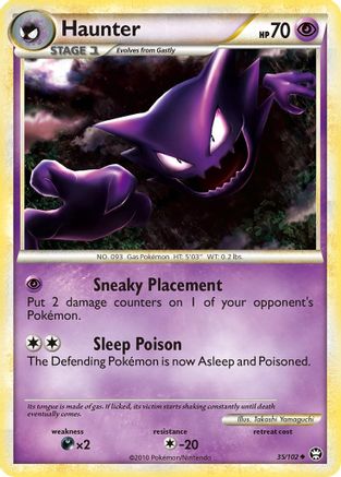 Haunter 35/102 - Triumphant - Poke-Collect