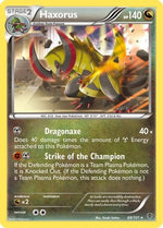 Haxorus 69/101 - Plasma Blast Holofoil - Poke-Collect