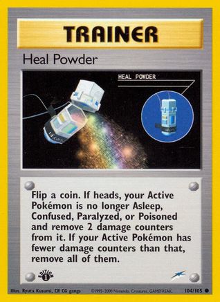 Heal Powder 104/105 - Neo Destiny Unlimited - Poke-Collect