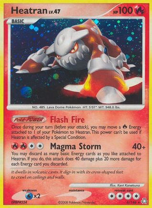 Heatran (6) 6/146 - Legends Awakened Reverse Holofoil - Poke-Collect
