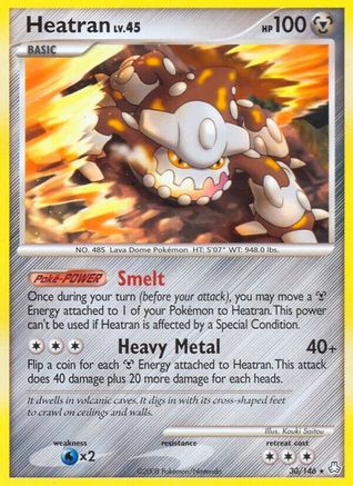 Heatran (30) 30/146 - Legends Awakened - Poke-Collect