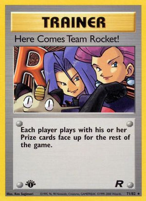 Here Comes Team Rocket! (71) 71/82 - Team Rocket 1st Edition - Poke-Collect