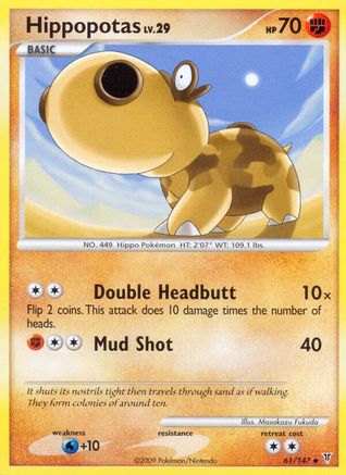Hippopotas 61/147 - Supreme Victors - Poke-Collect