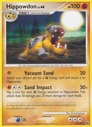 Hippowdon 21/100 - Majestic Dawn - Poke-Collect