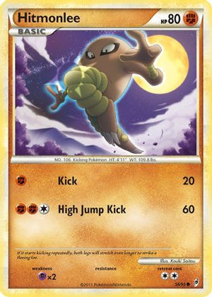 Hitmonlee 58/95 - Call of Legends Reverse Holofoil - Poke-Collect