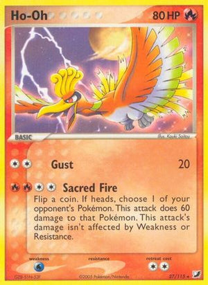 Ho-Oh 27/115 - Unseen Forces - Poke-Collect