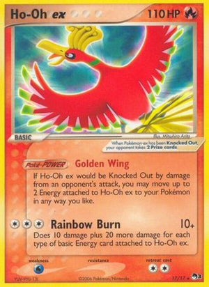 Ho-Oh ex (Non-Holo) 17/17 - POP Series 3 - Poke-Collect