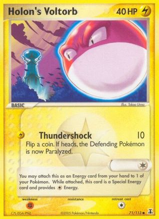 Holon's Voltorb 71/113 - Delta Species - Poke-Collect