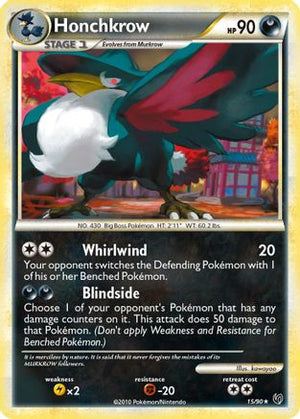 Honchkrow (15) 15/90 - Undaunted - Poke-Collect