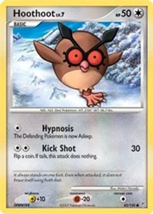 Hoothoot 85/130 - Diamond and Pearl - Poke-Collect