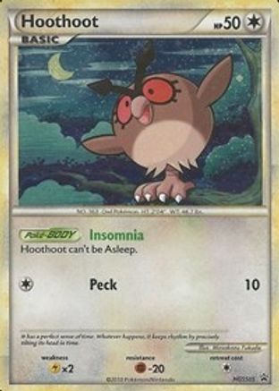 Hoothoot - HGSS05 HGSS05/25 - HGSS Promos Holofoil - Poke-Collect