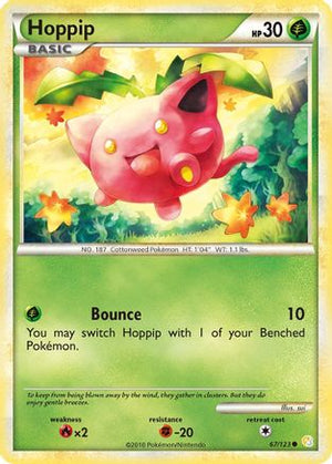 Hoppip 67/123 - HeartGold SoulSilver Reverse Holofoil - Poke-Collect