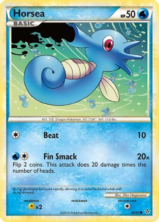 Horsea 49/95 - Unleashed - Poke-Collect