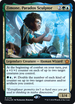 Zimone, Paradox Sculptor (PRE-126) - Foundations Promos Foil - Poke-Collect