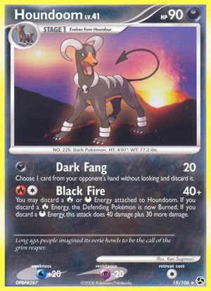 Houndoom 18/106 - Great Encounters - Poke-Collect