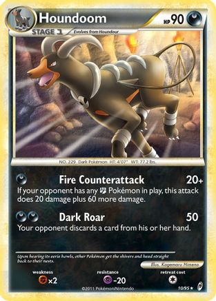Houndoom 10/95 - Call of Legends Reverse Holofoil - Poke-Collect