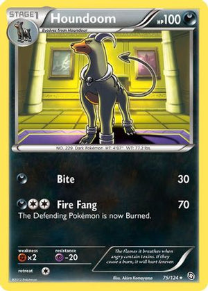 Houndoom 75/124 - Dragons Exalted - Poke-Collect
