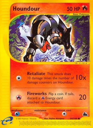Houndour 66/144 - Skyridge - Poke-Collect