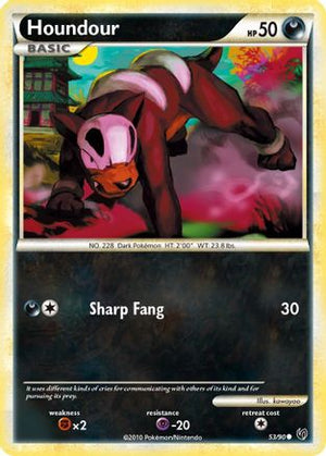 Houndour (53) 53/90 - Undaunted - Poke-Collect