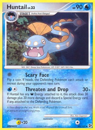 Huntail 42/106 - Great Encounters - Poke-Collect