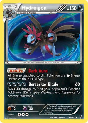 Hydreigon 79/101 - Noble Victories Reverse Holofoil - Poke-Collect