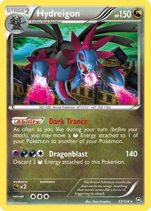 Hydreigon (97) 97/124 - Dragons Exalted Holofoil - Poke-Collect