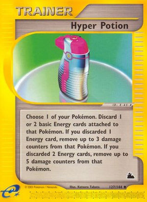 Hyper Potion 127/144 - Skyridge Reverse Holofoil - Poke-Collect