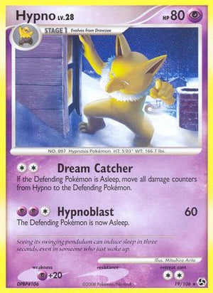 Hypno 19/106 - Great Encounters Reverse Holofoil - Poke-Collect