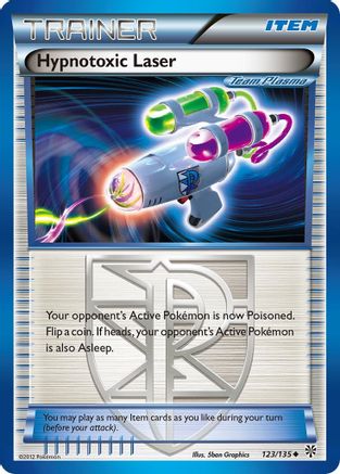 Hypnotoxic Laser (Team Plasma) 123/135 - Plasma Storm Reverse Holofoil - Poke-Collect