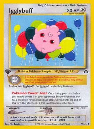 Igglybuff 40/75 - Neo Discovery Unlimited - Poke-Collect