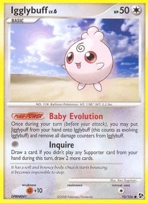 Igglybuff 70/106 - Great Encounters - Poke-Collect