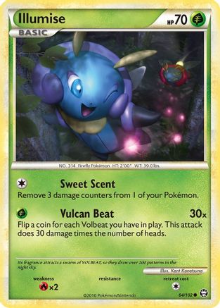 Illumise 64/102 - Triumphant - Poke-Collect