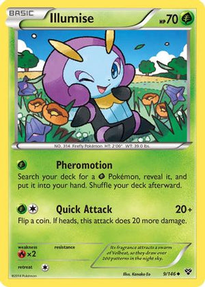 Illumise 9/146 - XY Reverse Holofoil