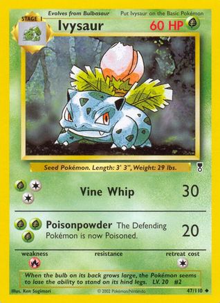 Ivysaur 47/110 - Legendary Collection Reverse Holofoil - Poke-Collect