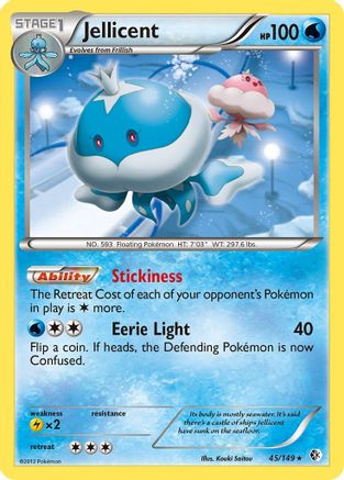 Jellicent 45/149 - Boundaries Crossed - Poke-Collect