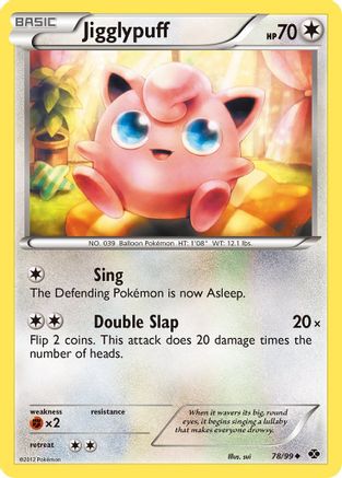Jigglypuff 78/99 - Next Destinies Reverse Holofoil - Poke-Collect