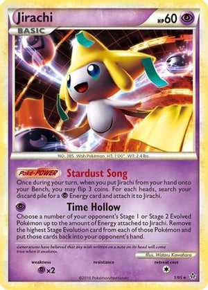 Jirachi 1/95 - HSUnleashed Reverse Holofoil