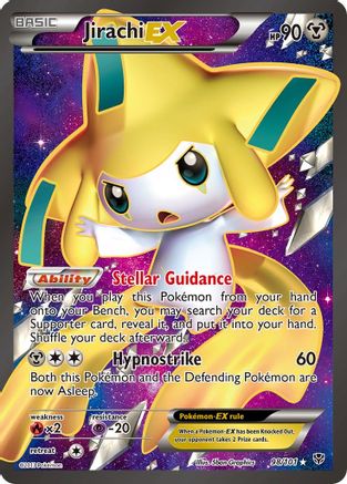 Jirachi EX (98 Full Art) 98/101 - Plasma Blast Holofoil - Poke-Collect