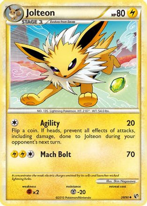 Jolteon 28/90 - Undaunted - Poke-Collect