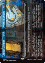 Central Elevator // Promising Stairs (DSK-336) - Duskmourn: House of Horror (Borderless) - Poke-Collect