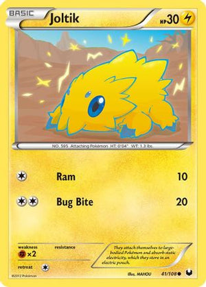 Joltik (41) 41/108 - Dark Explorers Reverse Holofoil - Poke-Collect
