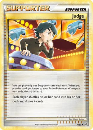 Judge 78/95 - Unleashed Reverse Holofoil - Poke-Collect