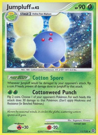 Jumpluff 11/132 - Secret Wonders Reverse Holofoil - Poke-Collect