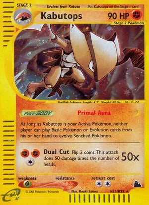 Kabutops (H13) H13/144 - Skyridge Holofoil - Poke-Collect
