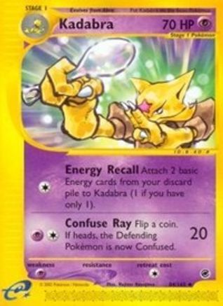 Kadabra 84/165 - Expedition Reverse Holofoil - Poke-Collect