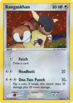 Kangaskhan 6/112 - FireRed & LeafGreen - Poke-Collect